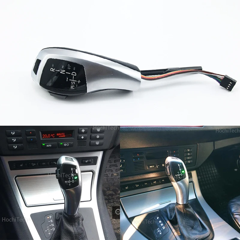Led Gear Shift Knob Shifter Lever For Bmw E90 E60 E61 E46 2d 4d E39 E53 E92 E87 E93 E83 X3 E89 Automatic Accessories Gear Stick images - 6