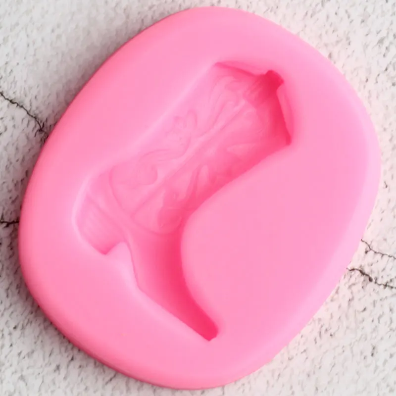 3D ковбойские ботинки обувь силиконовые формы кекс Топпер помадка Плесень DIY