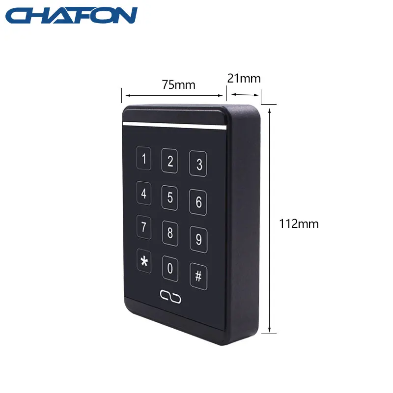 CHAFON 125KHz 13.56MHz TK4001/EM4100 S50/S70 door rfid access control card reader keypad for |