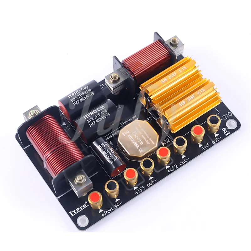 

Линейный массив кроссовера профессиональный сценический динамик двойной 10 дюймов/12 дюймов высокомощный аудио твитер защита двухсторонняя частота