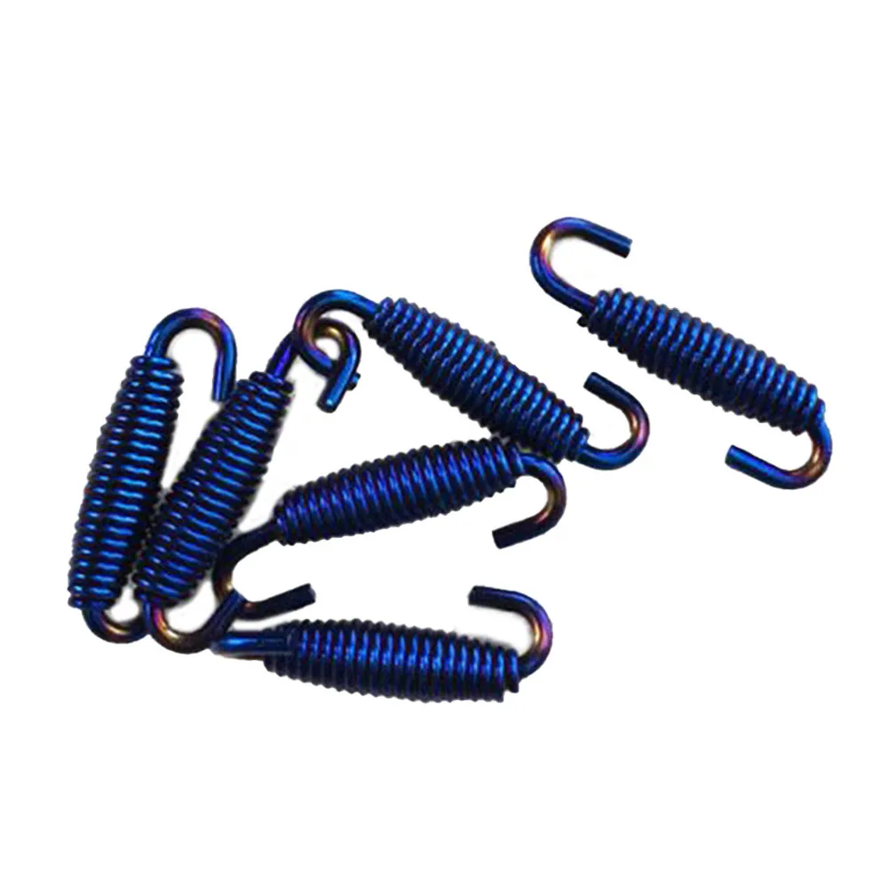 

Stainless Steel Exhaust Springs + Hooks Accessories Mounting Springs Hooks