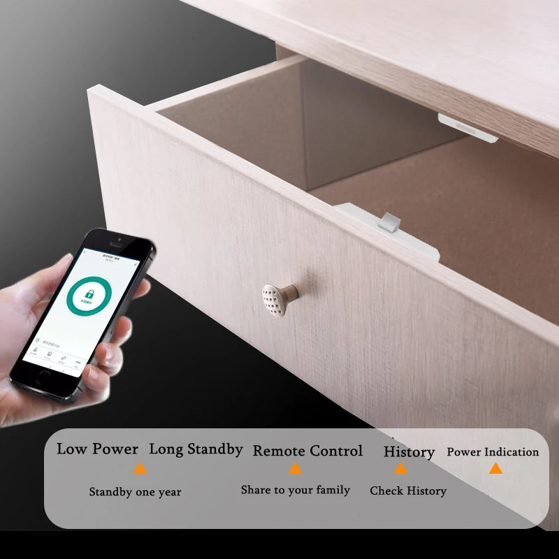 Умный Bluetooth-замок Tuya с датчиком без ключа | Безопасность и защита