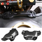 SMOK для Yamaha MT-09 MT 09 MT09 FZ 09 FZ09 2014-2017 аксессуары для мотоциклов из углеродного волокна передняя защитная Крышка Резервуара