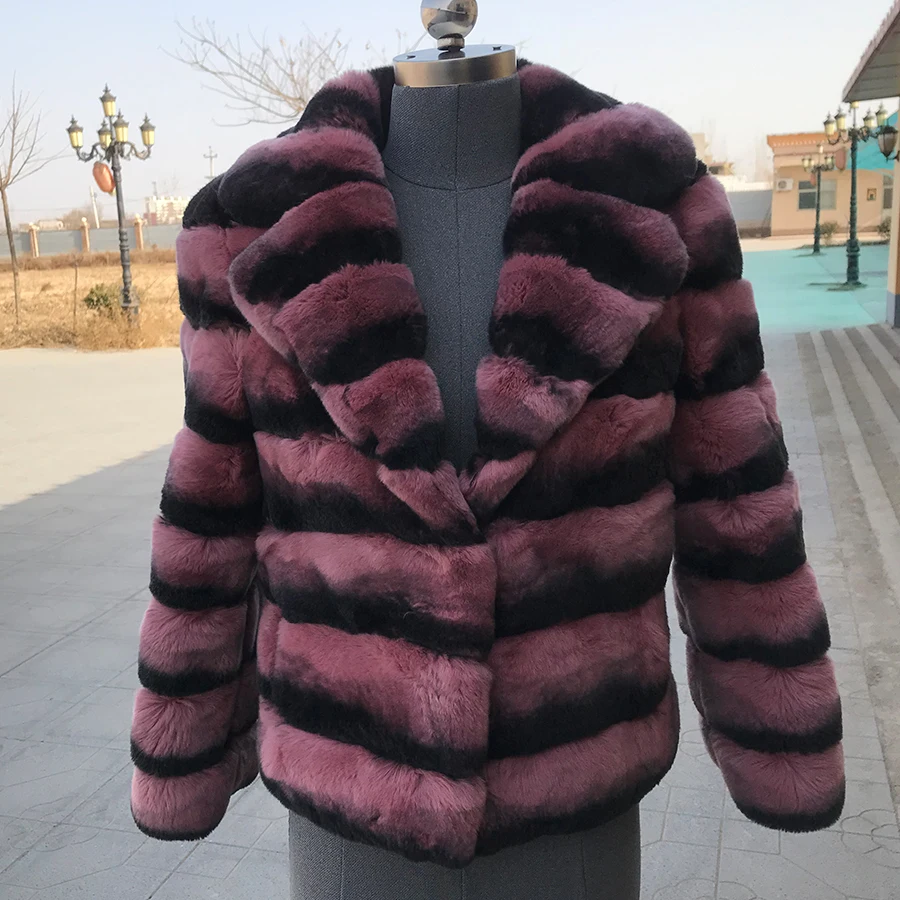 

Шуба женская из кроличьего меха, Осень-зима