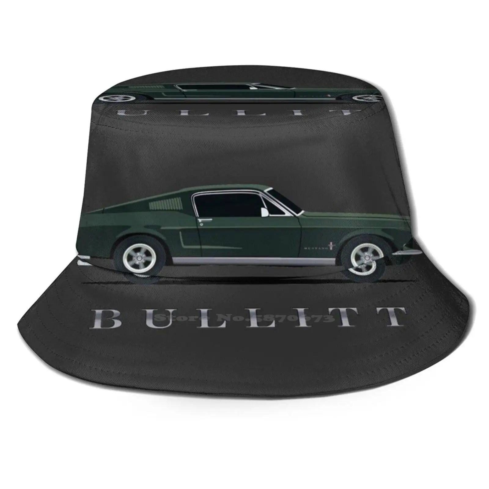 

Панама Bullitt складная, головной убор Gt Shelby, для тюнинга автомобиля, Классическая, современная, Bullitt, Bullit Fastback, Mach Gt500 Racecar V8