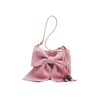womens shoulder bags suede handbag 2021 female shopper purse fashion casual bowknot imitation wood carving pendant underarm bag