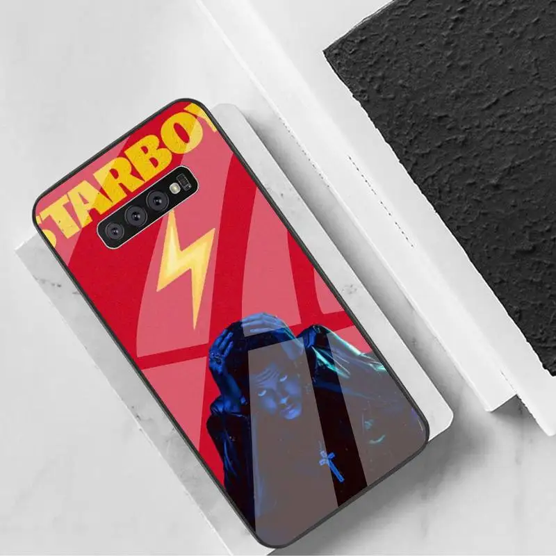 

The Weeknd XO Phone Case Tempered Glass For Samsung S6 7 8 9 10 20 Plus Ultra Note8 9 10 10pro