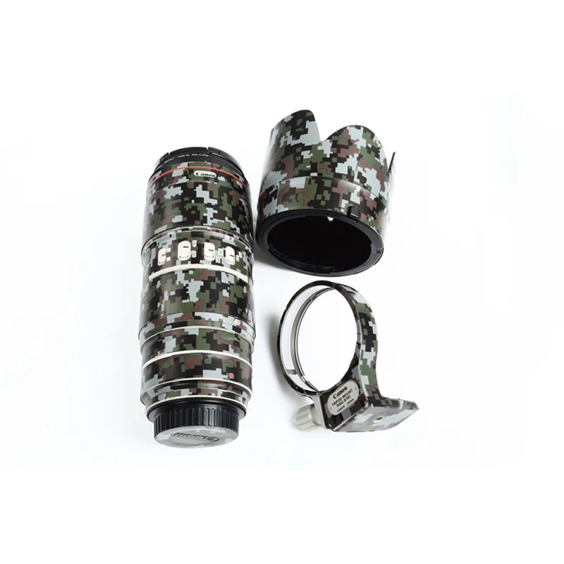 Anti-Scratch Camera Carbon Fiber Film Kit For Canon EF 70-200mm f2.8L IS II III Lens protective cover shell Skin Sticker | Электроника