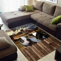 love cows area rug 3d all over printed carpet mat living room flannel bedroom non slip floor rug 03