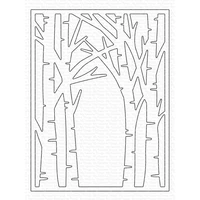 2021 new diy greeting card handmade things birch tree cover up metal cutting dies scrapbook diary decoration embossing template