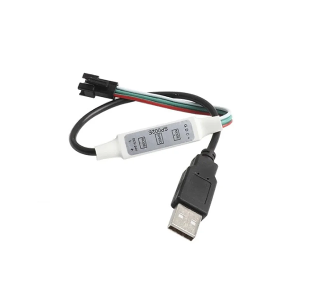 Мини светодиодный контроллер для светодиодной ленты WS2811 WS2812B SK6812 USB 5 В 3 клавиши |