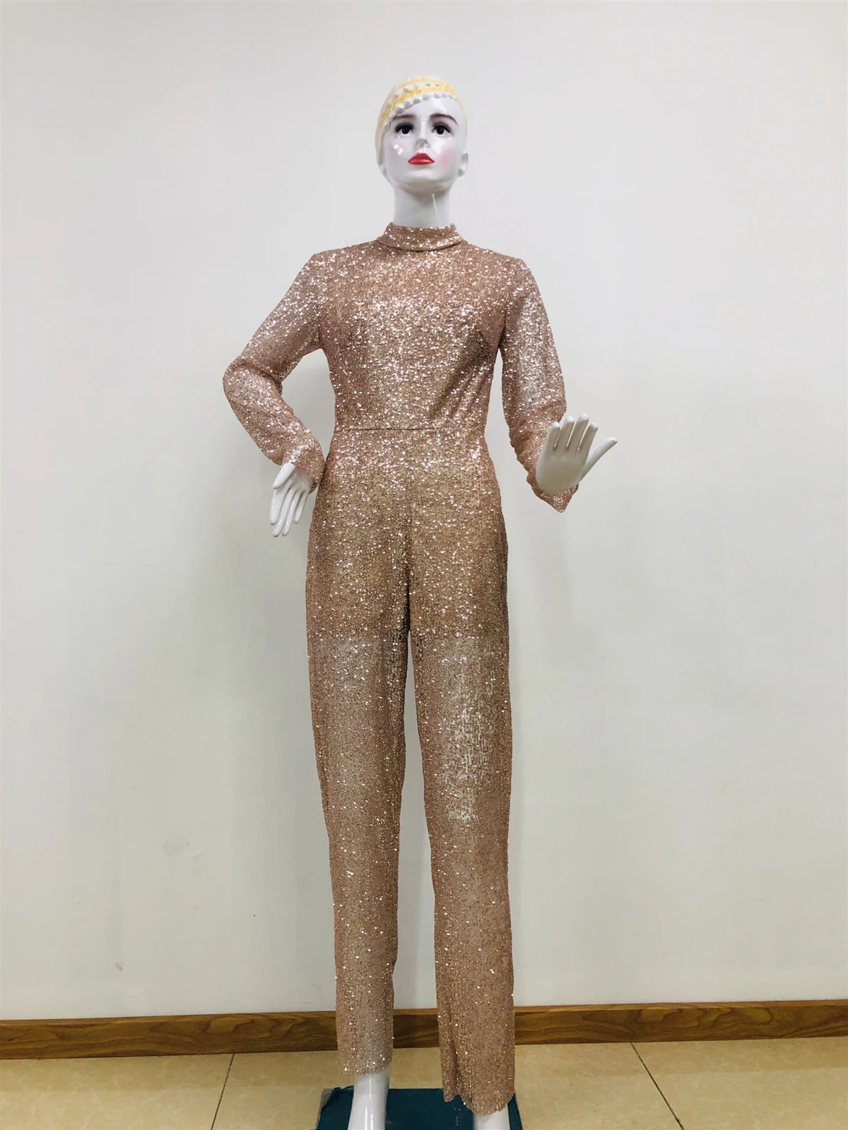 Сексуальный женский комбинезон весна 2020 с высокой талией из кусков модные