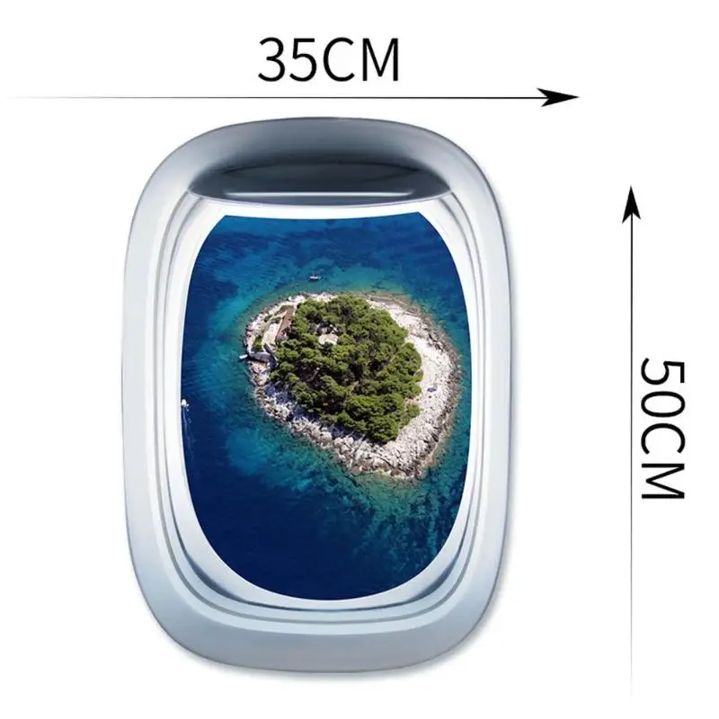 ПВХ плесени доказательство стикер на стену ночной небо остров снег горы