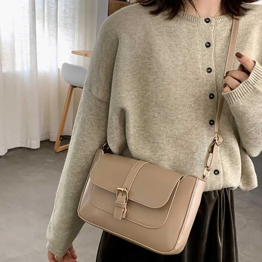 Женская зимняя новая модная сумка простая сумка-мессенджер в стиле ретро женские