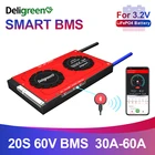 20S Smart BMS 60 в LiFePO4 30A 40A 60A BT модуль 485 UART CAN-USB устройство с балансировкой водонепроницаемый