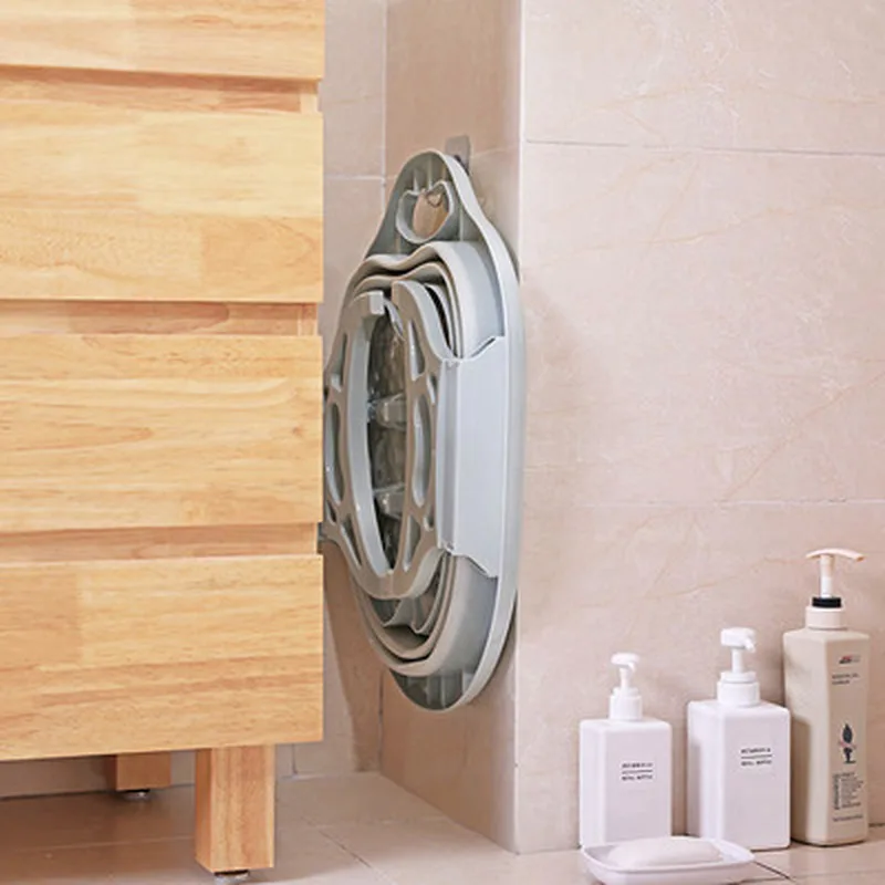 Креативные Складные портативные мойки для ног массажные раковины домашняя