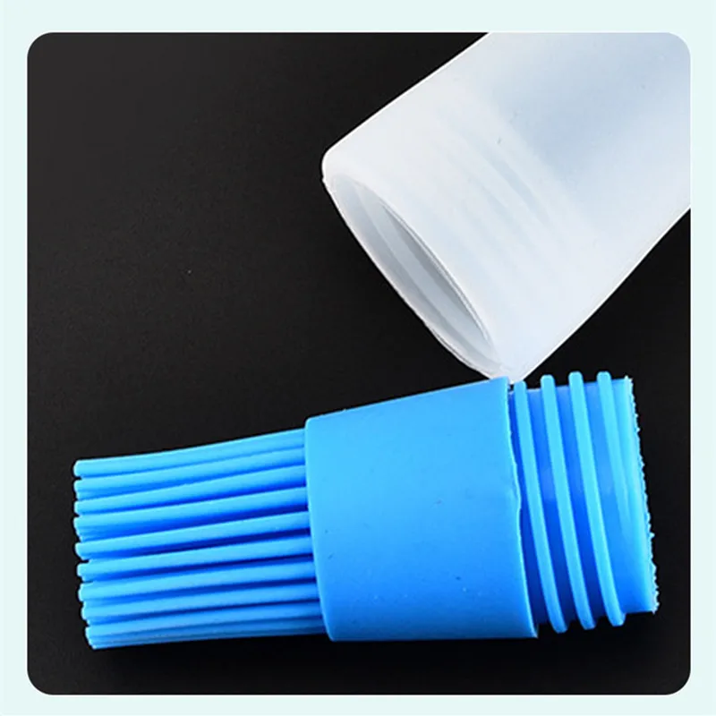 Бутылка для масла с кистью Портативный барбекю Кисть Силиконовая бутылка со