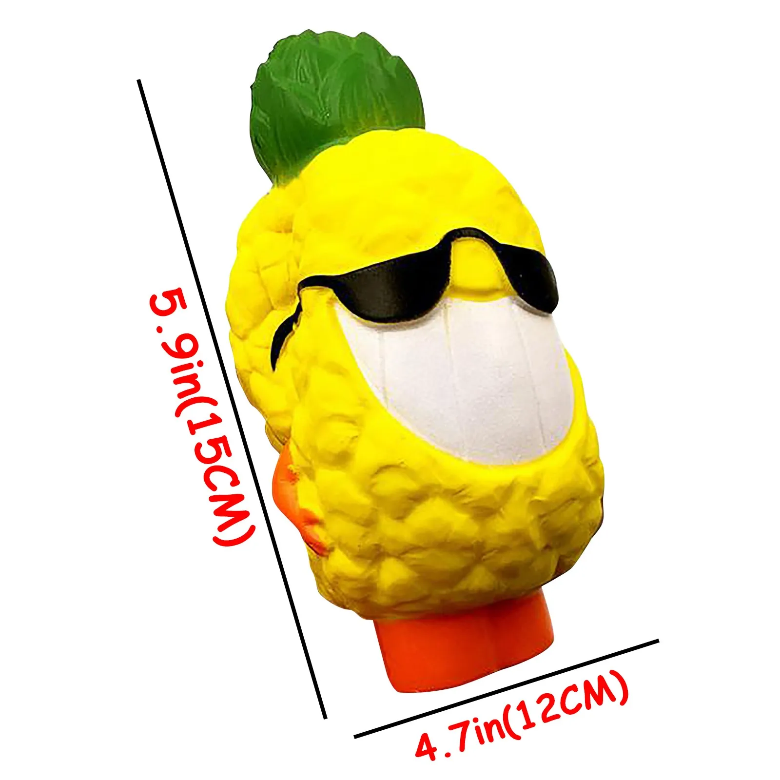 

Fidget Sensory Toys Soft Pineapple Antistress Ball Pinch Squeeze Decompression Artifact Figet Pressure Stress Reliever Toy