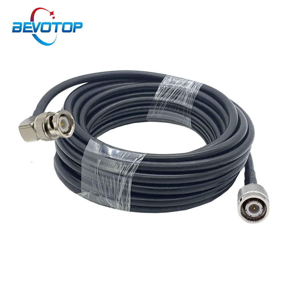

Right Angle BNC Male Plug to TNC Male Adapter Cable RG58 50Ohm RF Coaxial Extension Jumper Pigtail Cord 20CM 50CM 1M 2M 5M 10M