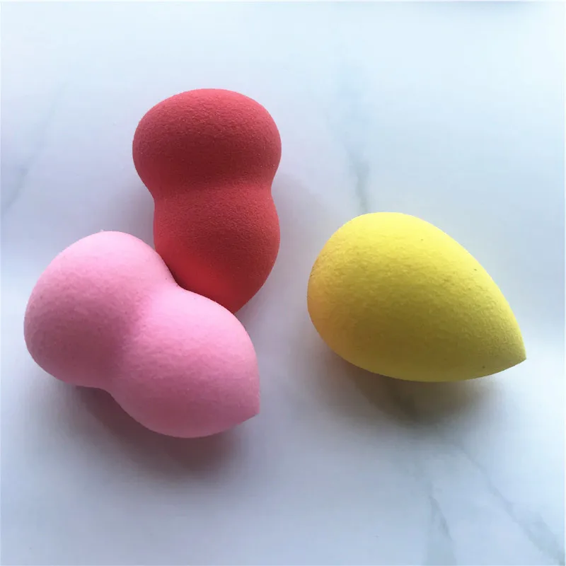 10 шт./партия мини губка для макияжа в форме капли воды| |