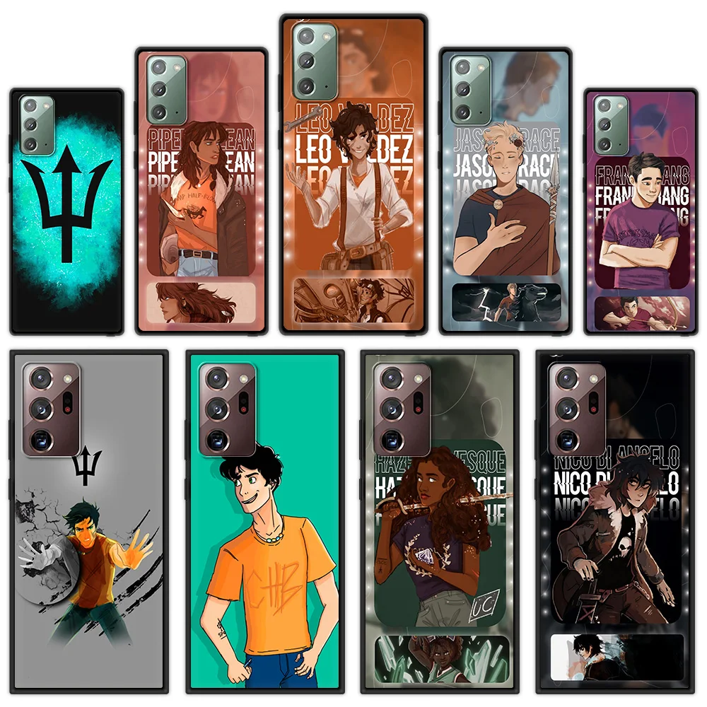 

Мультяшный фильм P-Percy Jackson, чехол для телефона Samsung Galaxy Note 20 Ultra 10 Plus Lite M31, мягкий силиконовый черный чехол, чехол