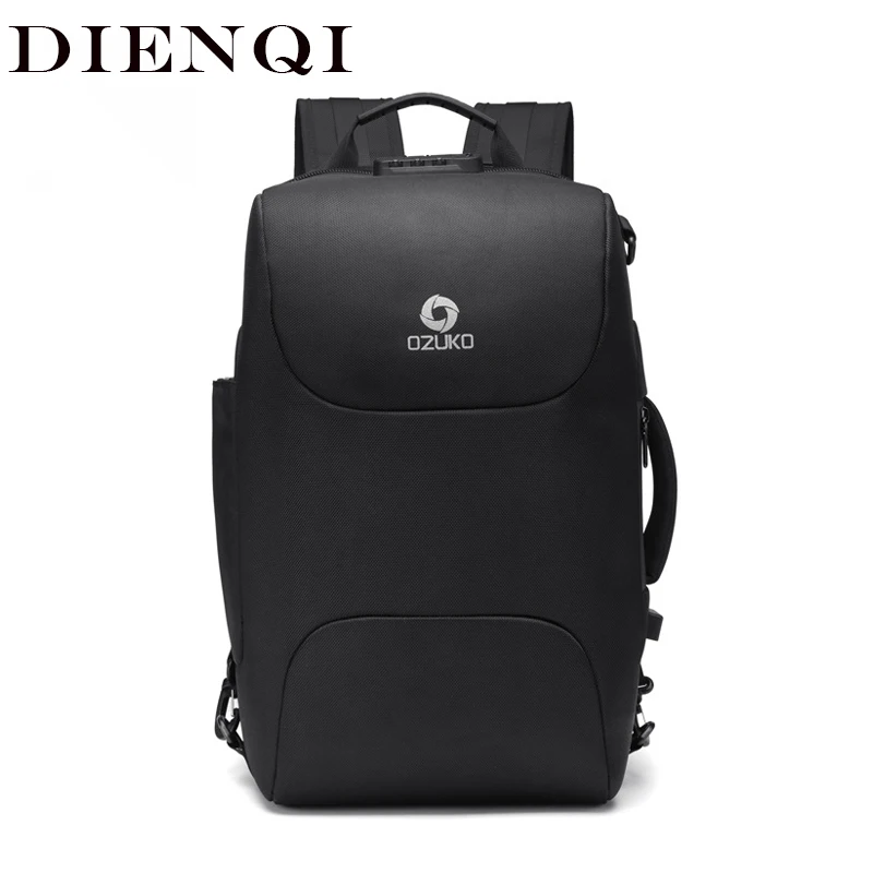 

DIENQI Smart Backpack Multifunctio Anti Theft Bagpack 15.6 Laptop Business One Shoulder Backpacks Male Travel Backbag sac a dos