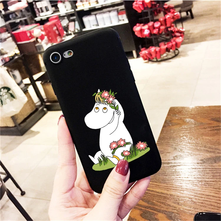 HSR-24041 Cute Moomin TPU candy Soft Phone Case For huawei p30 pro p30 lite p20 pro p10 mate 20 p10 lite honor 9 lite - Цвет: HSR-24041