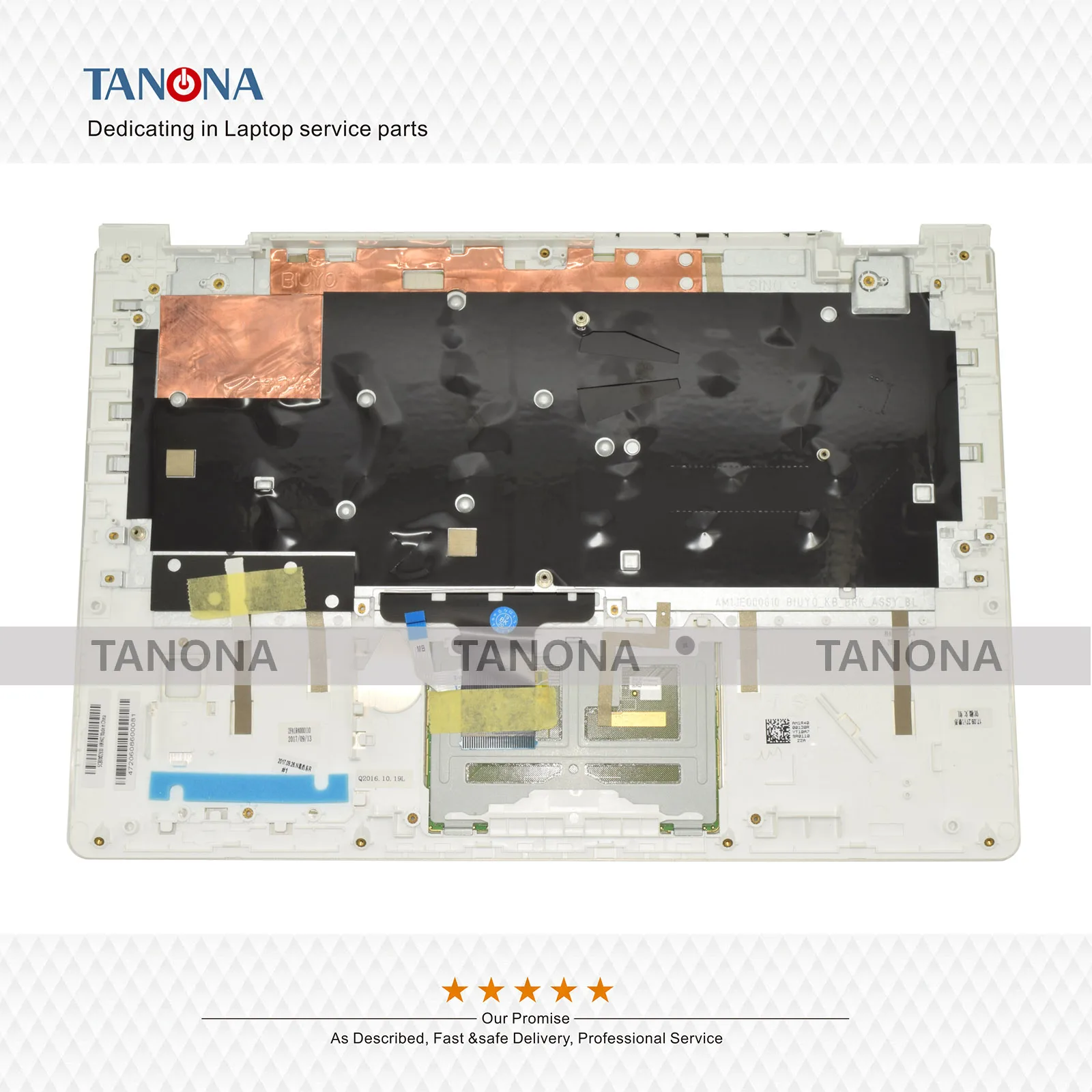 Оригинальный Новый AM1R4000130 5CB0M32930 для Lenovo Yoga 510 14IKB подставка рук клавиатура КБ