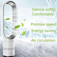 bladeless fan electric cooling air tower fans with remote control intelligent low noise 1416 inch stand floor hot sale fs18