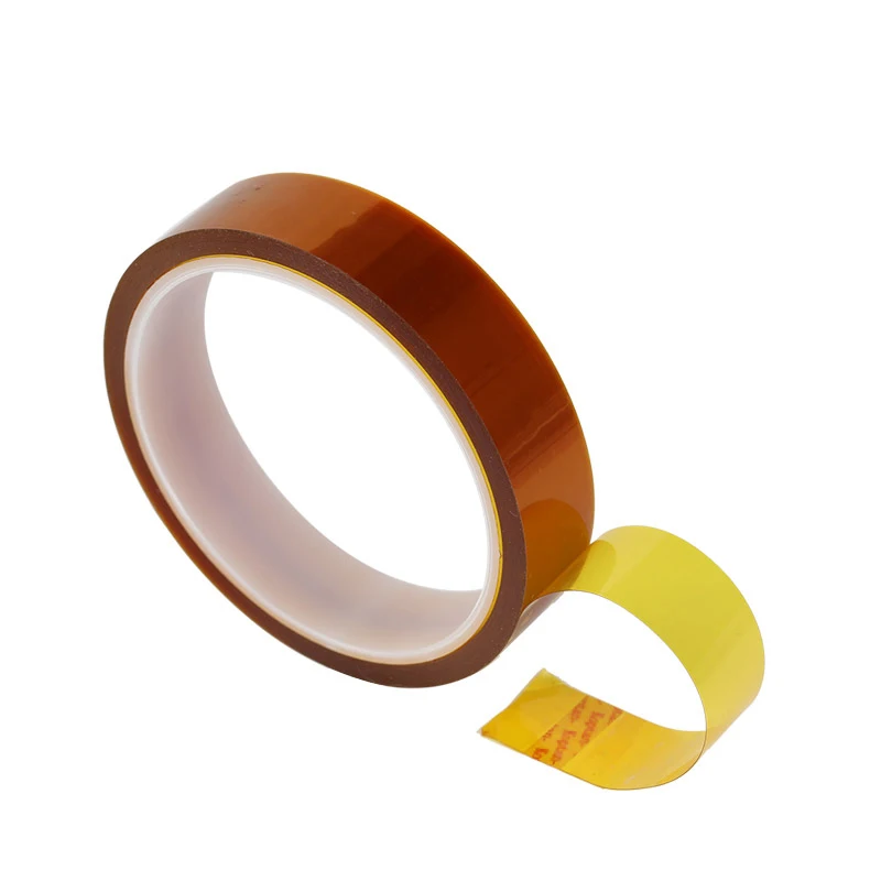 Length 33meter 1/2/3cm Gold Finger High Temperature Polyimide Tape Tawny Heat Resisting Insulation Adhesive Paper for Model DIY | Игрушки и