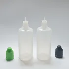 10 шт 60 мл пластиковая капельница бутылка с защитой от детей крышка для глаз E жидкость мягкая PE игла выдавливания Vail