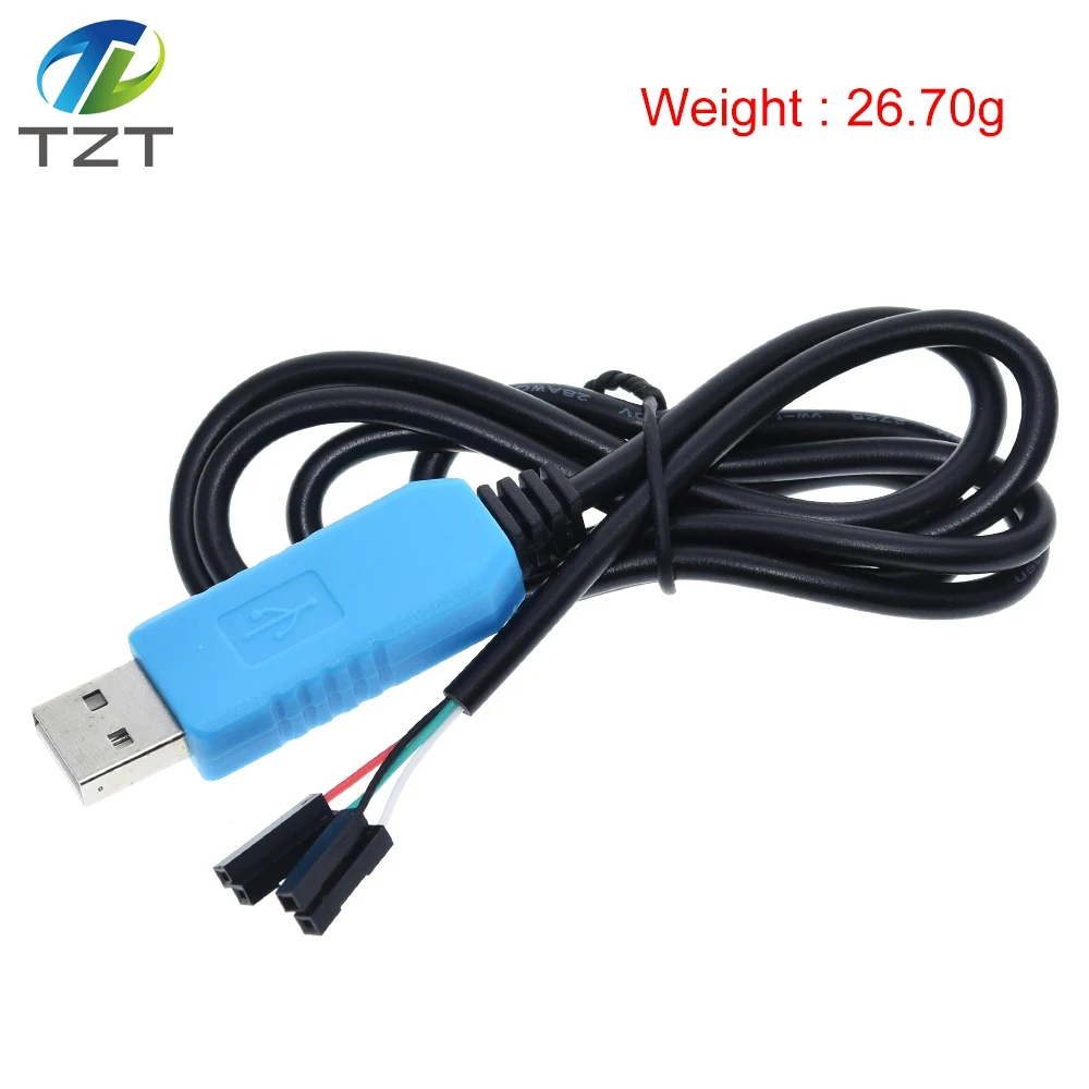 TZT PL2303 TA USB TTL RS232 Преобразователь последовательного кабеля PL2303TA совместимый с Win
