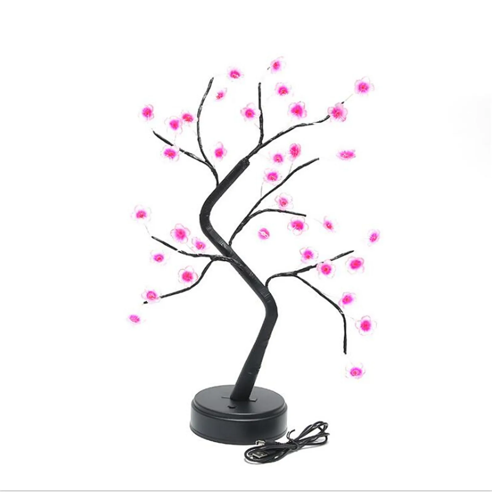 

Flower Tree Lights Branch Potted Lights Ornaments For Night Light Led Lights Diy Home Living Room Decoration Indoor
