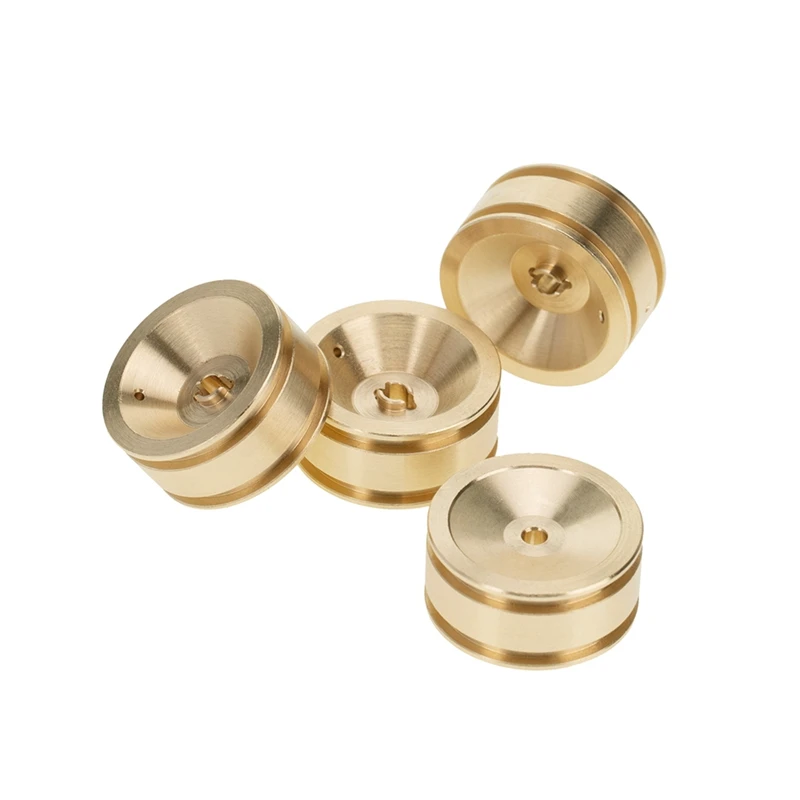 

Brass Heavy Duty Wheel Hub Counterweight Balance Weight Upgrade Accessories for 1/24 RC Crawler Axial SCX24 90081 Parts