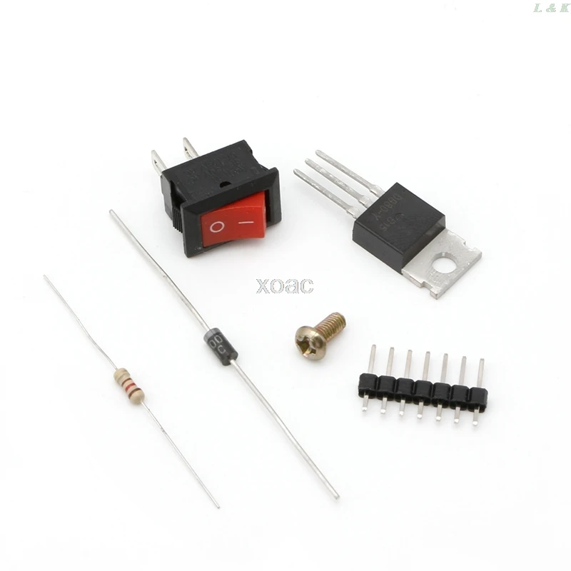 DIY Kit DC высоковольтный генератор инвертор Электрический Ignitor 15кВ 18650 батарея M09