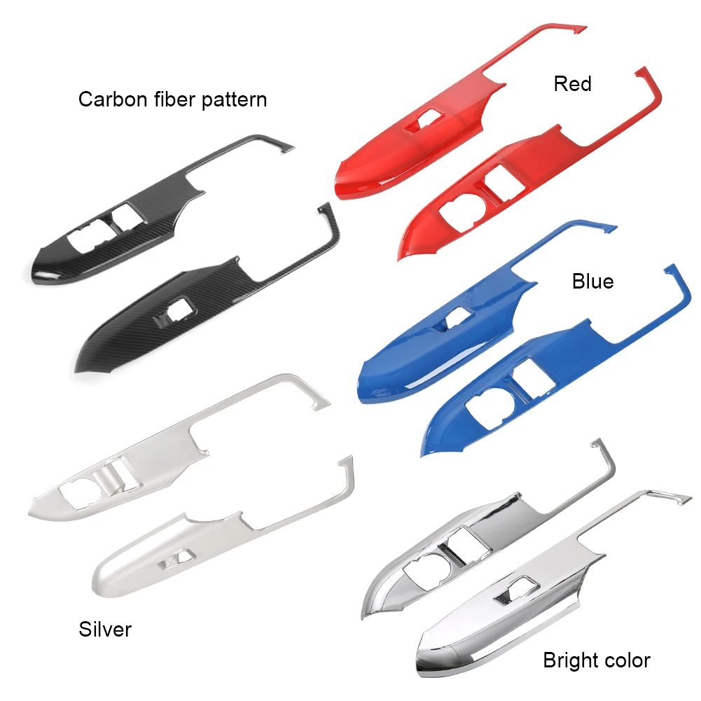 Автомобильная ABS кнопка для поднятия окна декоративная рамка обшивка