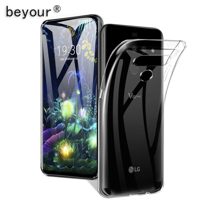 Чехол для LG G6 прозрачный чехол из ТПУ V40 V50 V30 V20 Stylus 4 Stylo 5 Q6 Q7 Q8 телефона X Power 2 3 экран