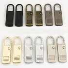 2 шт. застежка-молния Замена платы Чемодан застежки-молнии расширение застежки-молнии для рюкзака теги ручка исправить крепёжные приспособления для ремонта для чемодана