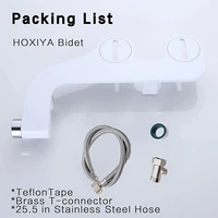 ultra slim toilet bidet seat attachment with brass inlet adjustable water pressure self cleaning ass sprayer