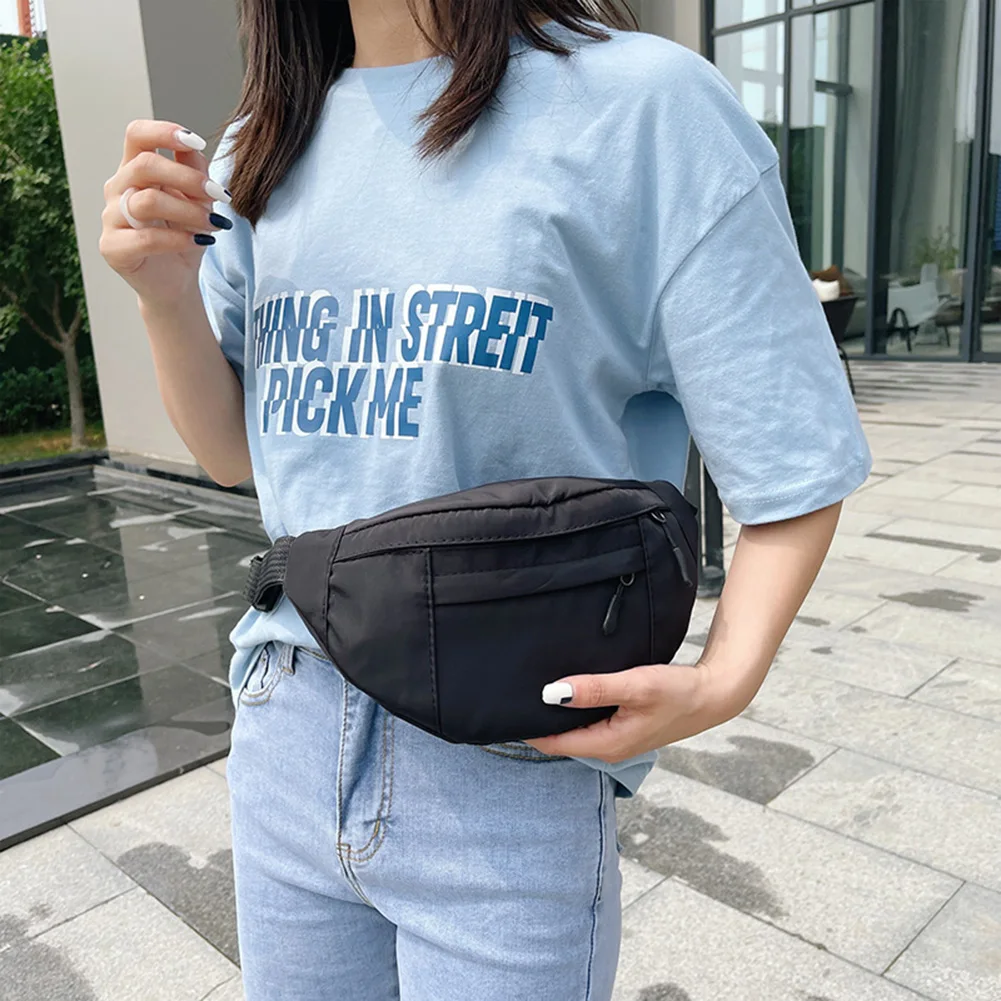 

Women Solid Color Bag Canvas Small Messenger Fashion Handbags Purse Chest Shoulder Female Travel Branded Trending Handbags