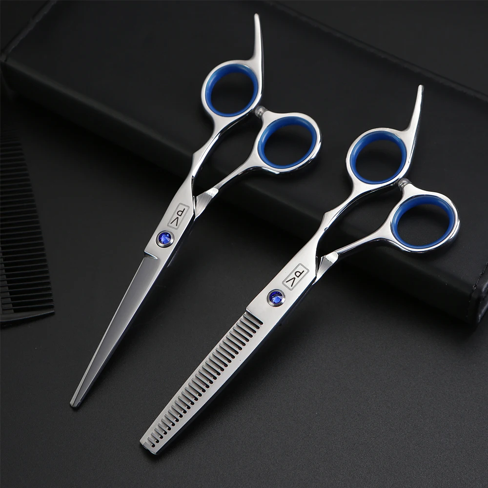 Профессиональные японские Парикмахерские ножницы 6 дюймов набор для