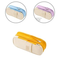 pencil holder wonderful multicolor foldable student stationery canvas pencil case for office pencil pouch pencil bag