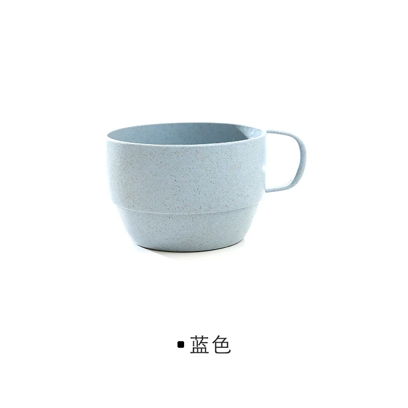 1 шт небольшие чашки градусов вращение с ручкой школа питания безопасного