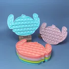 Новинка, диснеевские игрушки Лило и Ститч, антистрессовая игрушка для пальцев, веселые игрушки для взрослых и детей, мультяшный Аниме подарок для декомпрессии