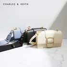 CHARLESKEITHНовинка на летом 2021 CK2-80781505 Маленькая квадратная женская сумка через плечо с широким плечевым ремнем