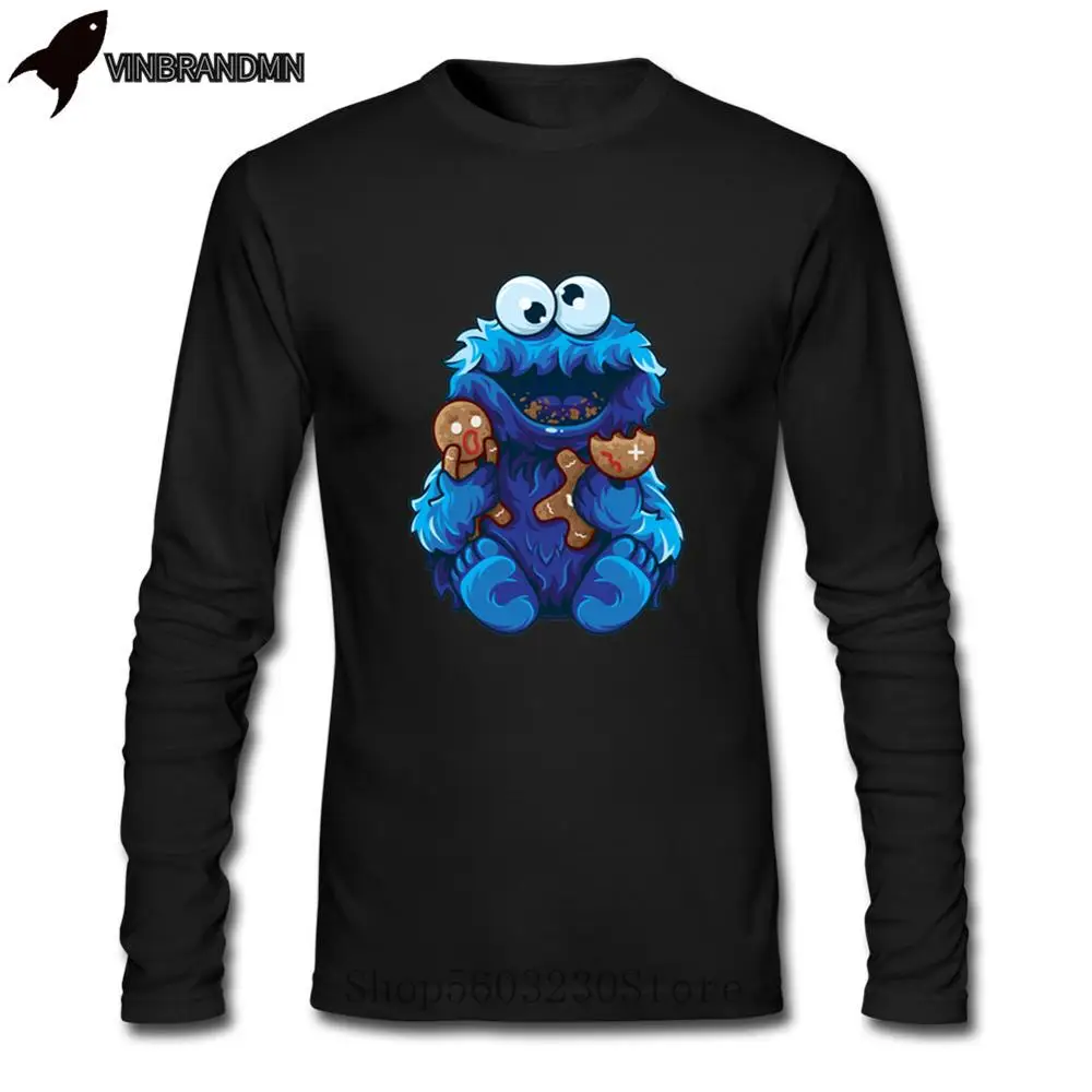 Необычные и съедобные пряничные печенья Monster Go хлопковые футболки новинка улица