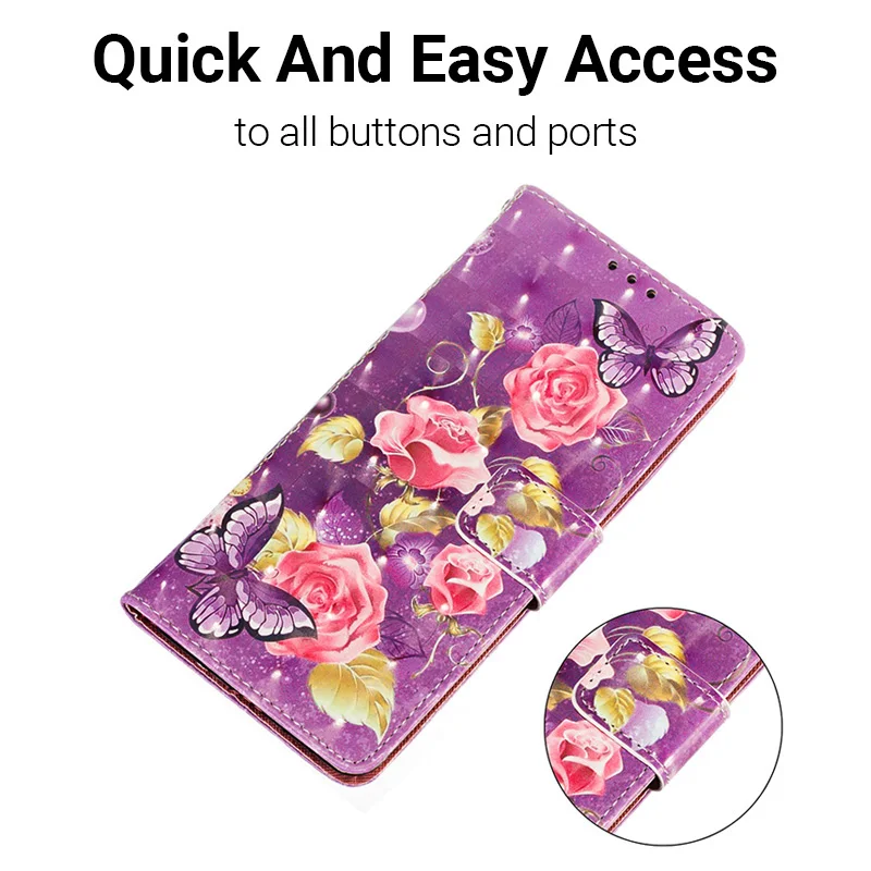 

Magnetic Flip Case For Huawei P30 Pro Case Leather PU Holder On Huawei P20 Lite Mate 20 30 Honor 8A Y9 Y7 Y6 Enjoy 9 Plus Covers