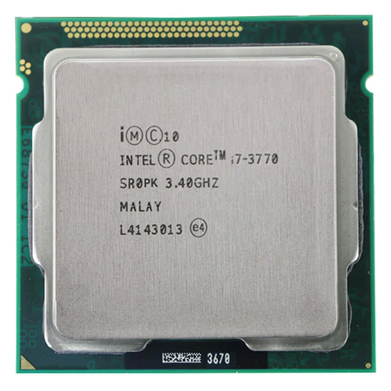 Процессор Intel Core i7-3770 i7 3770 3 4 ГГц/8 Мб/четырехъядерный/22 нм/разъем LGA 1155 | Компьютеры