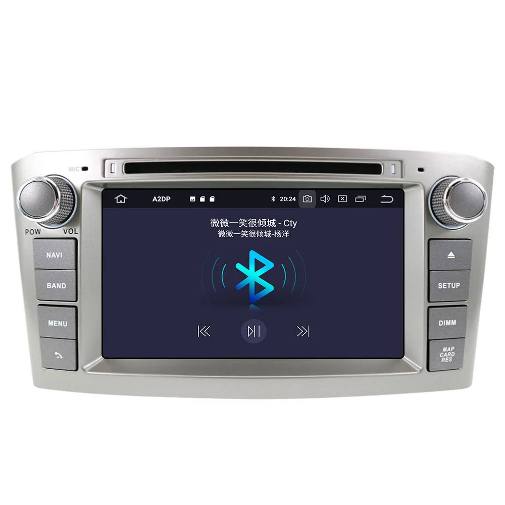 Android 9,0 Восьмиядерный автомобильный dvd-плеер для Toyota Avensis 2002-2008 T250 Автомобильный gps навигатор стерео Мультимедиа Авто головное устройство Wifi