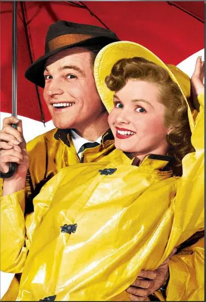 Винтажный ремень для пения в дождь Gene Kelly размер 24x36 дюймов | Дом и сад